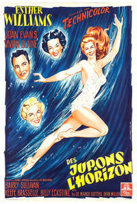 Skirts Ahoy! 1952 - Esther Williams - France - Classic Movie Poster