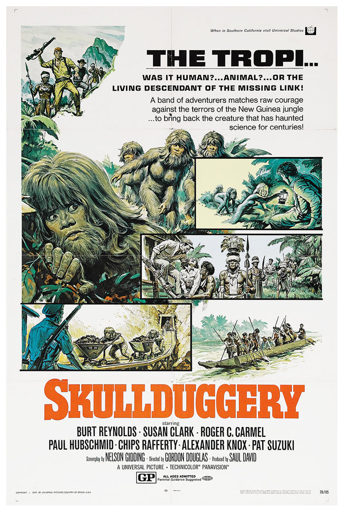 Skullduggery 1970 - Classic Movie Poster