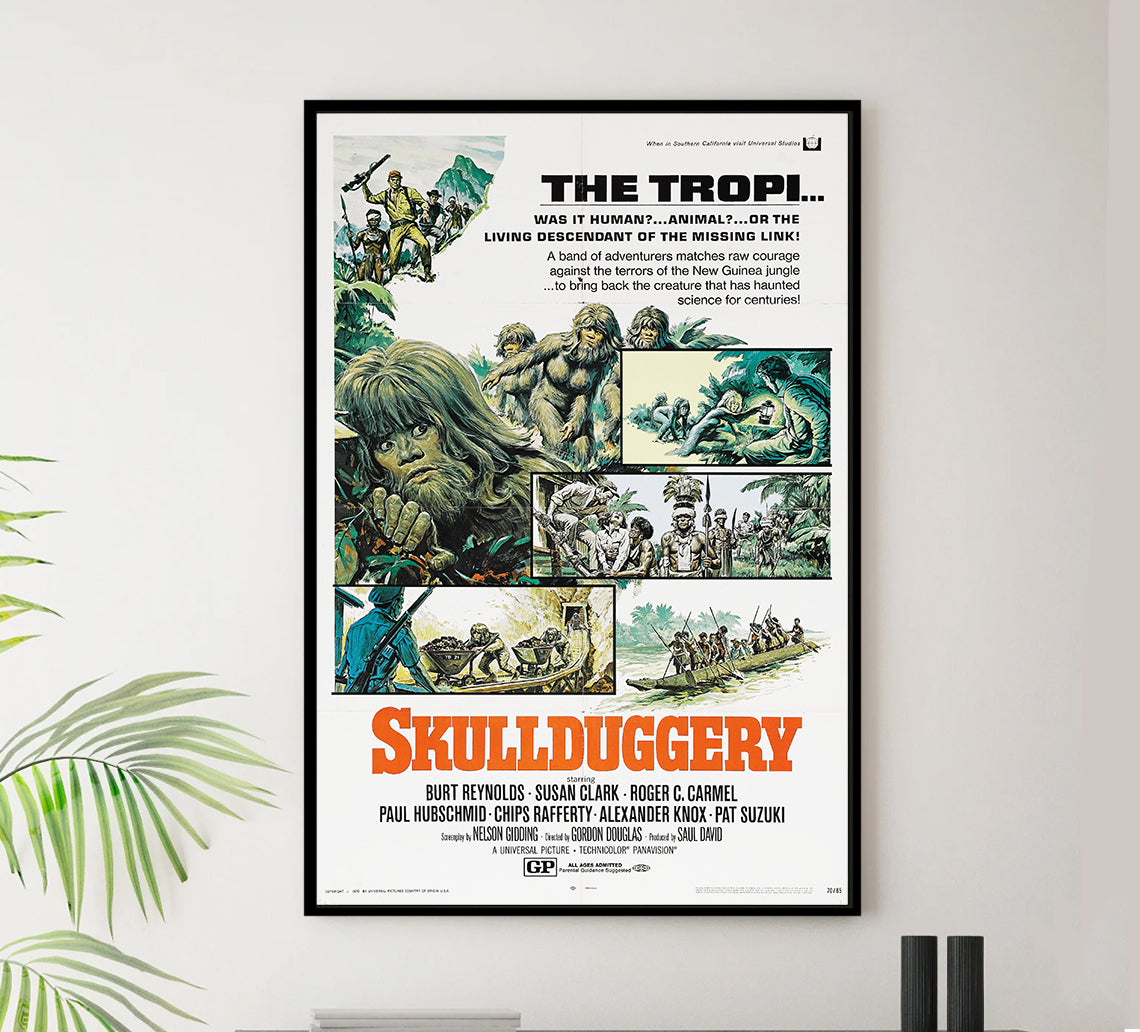 Skullduggery 1970 - Classic Movie Poster