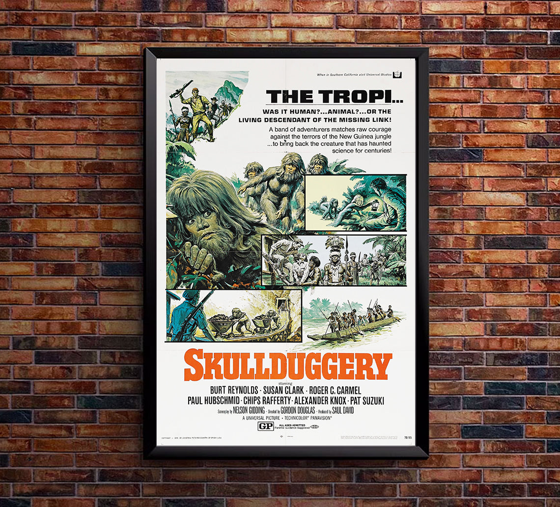 Skullduggery 1970 - Classic Movie Poster