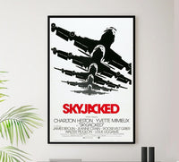 Skyjacked 1972 - Charlton Heston - Vintage Classic Movie Poster