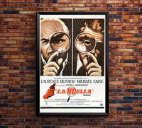 Sleuth 1972 - Laurence Olivier - Spain - Classic Movie Poster