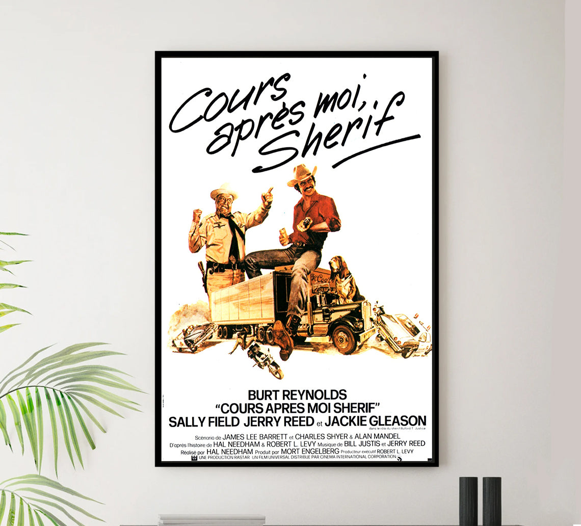 Smokey and the Bandit 1977 - French - Classic Movie Poster