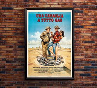 Smokey and the Bandit 1977 - Italy - Classic Movie Poster