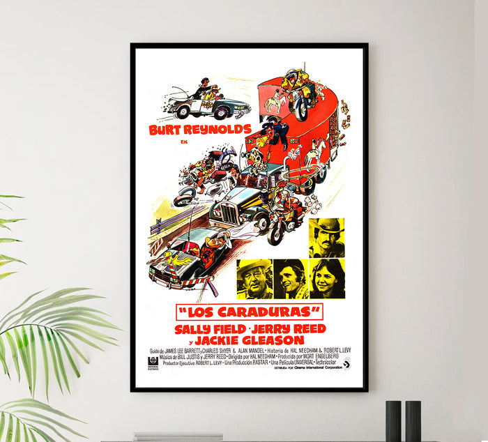 Smokey and the Bandit 1977 - Spanish - Classic Movie Poster
