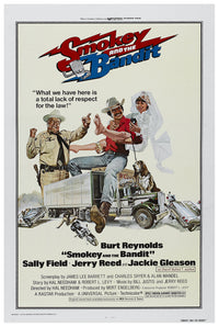Smokey and the Bandit 1977 - v1 - Classic Movie Poster