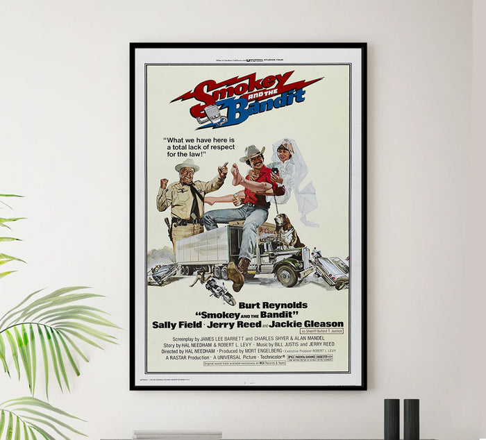 Smokey and the Bandit 1977 - v1 - Classic Movie Poster