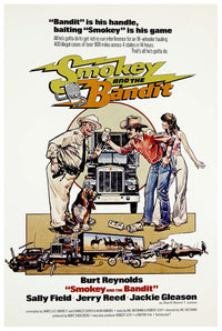 Smokey and the Bandit 1977 - v2 - Classic Movie Poster