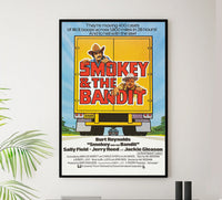 Smokey and the Bandit 1977 - v3 - Classic Movie Poster