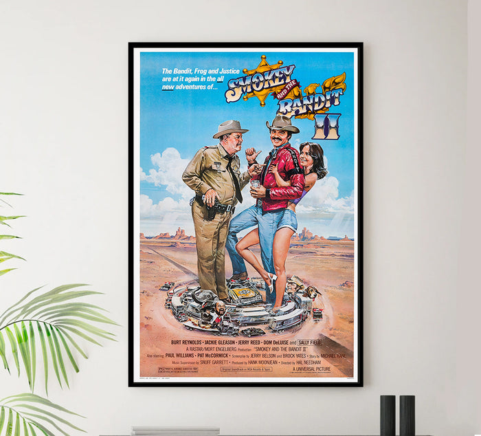 Smokey and the Bandit II 1980 - Classic Movie Poster