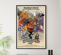 Smokey and the Bandit Part 3 1983 - Classic Movie Poster