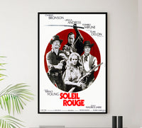 Soleil rouge 1971 - Charles Bronson - France - Classic Movie Poster