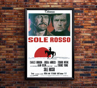 Soleil rouge 1971 - Charles Bronson - Italy - Classic Movie Poster