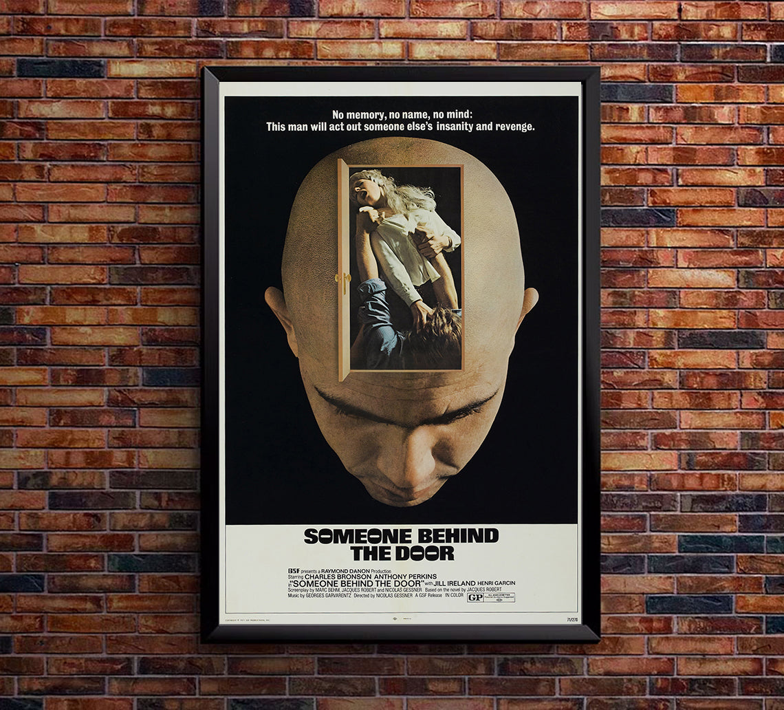Someone Behind the Door 1971 - Charles Bronson - US - Classic Movie Poster
