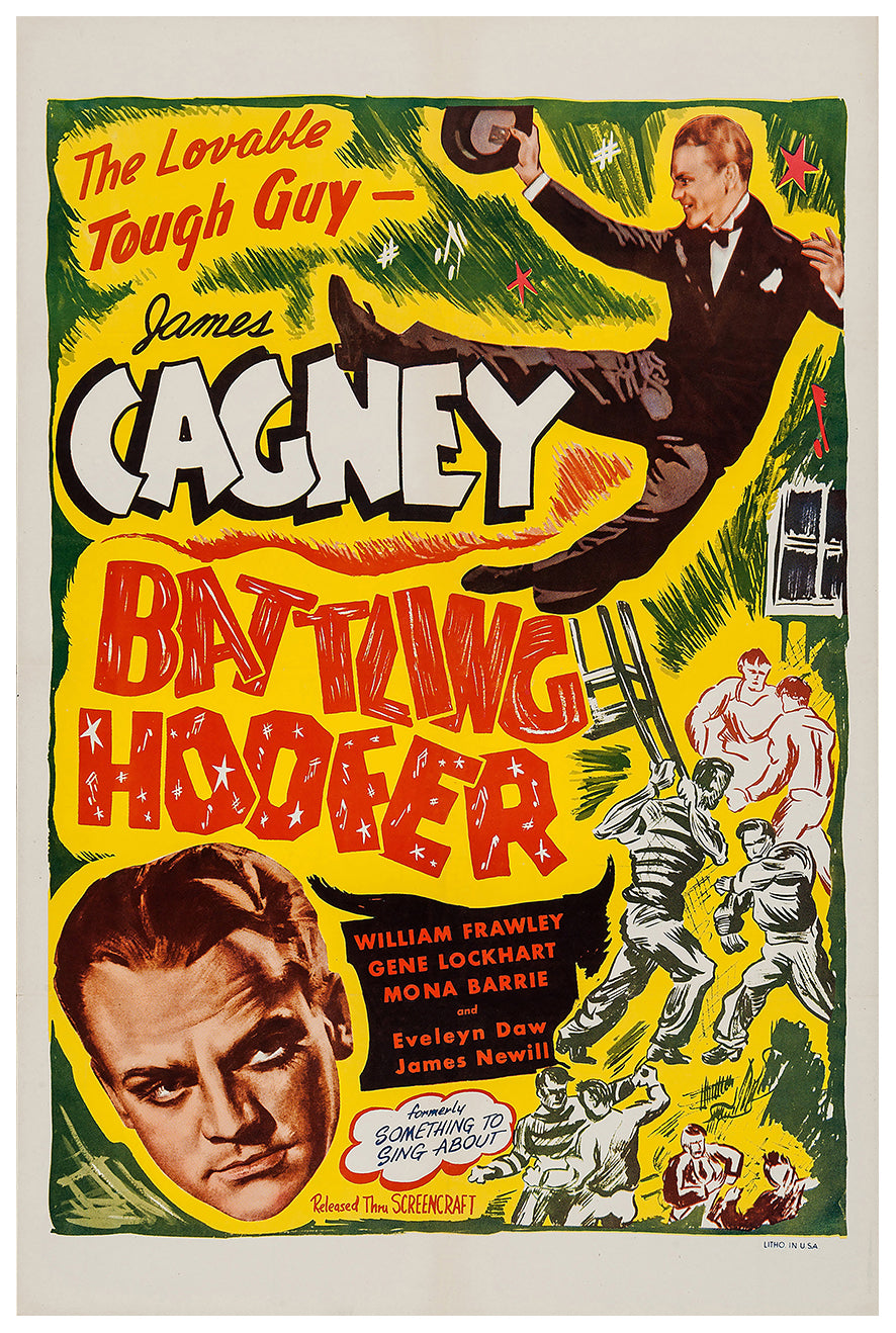 Something to Sing About 1937 - James Cagney - US 2 - Classic Movie Poster
