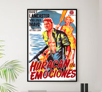 South Sea Woman 1953 - Burt Lancaster - Spain - Classic Movie Poster
