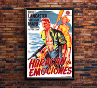 South Sea Woman 1953 - Burt Lancaster - Spain - Classic Movie Poster