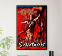 Spartacus 1960 - Laurence Olivier - France 2 - Classic Movie Poster