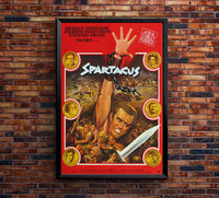 Spartacus 1960 - Laurence Olivier - France - Classic Movie Poster