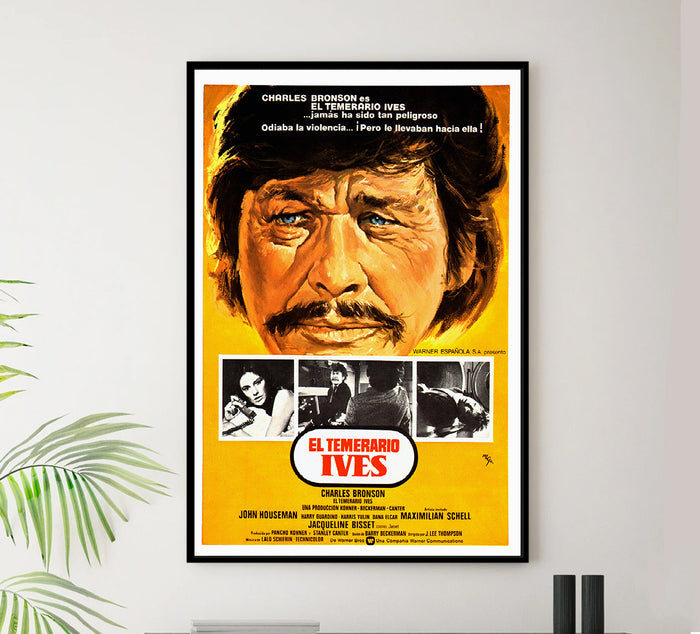 St. Ives 1976 - Charles Bronson - Spain - Classic Movie Poster