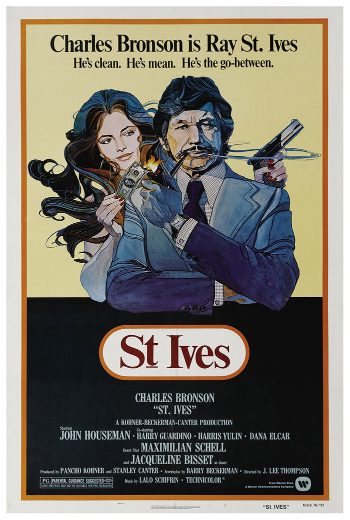 St. Ives 1976 - Charles Bronson - US - Classic Movie Poster