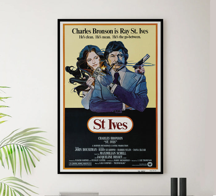 St. Ives 1976 - Charles Bronson - US - Classic Movie Poster