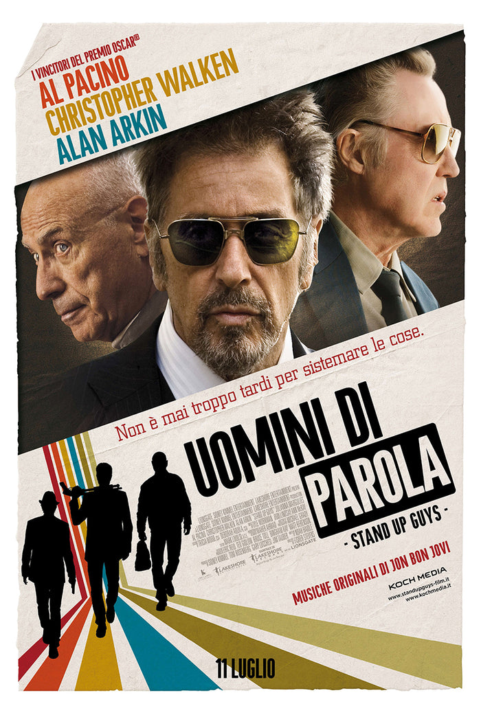 Stand Up Guys 2012 - Al Pacino - Italy - Classic Movie Poster