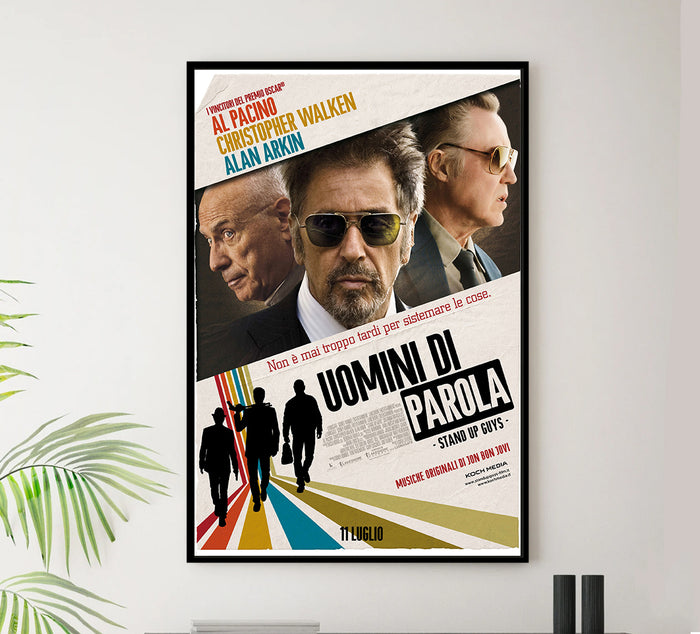 Stand Up Guys 2012 - Al Pacino - Italy - Classic Movie Poster