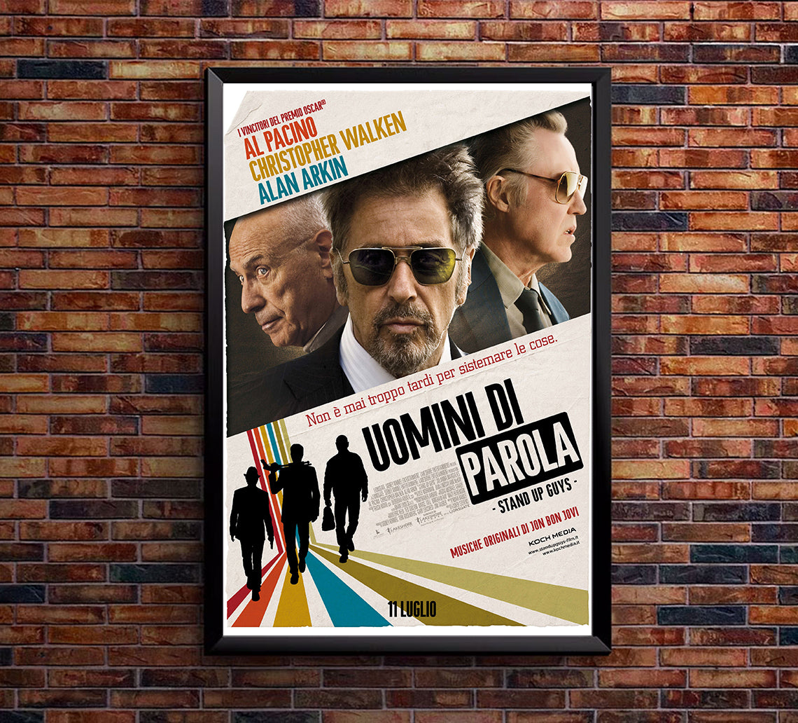 Stand Up Guys 2012 - Al Pacino - Italy - Classic Movie Poster