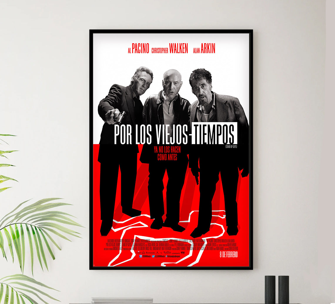 Stand Up Guys 2012 - Al Pacino - Mexico - Classic Movie Poster
