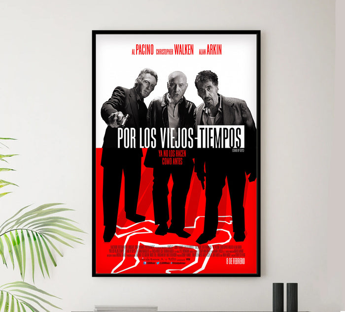 Stand Up Guys 2012 - Al Pacino - Mexico - Classic Movie Poster