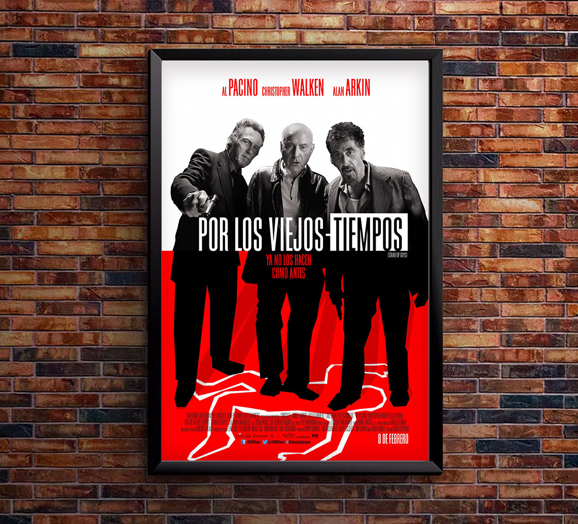 Stand Up Guys 2012 - Al Pacino - Mexico - Classic Movie Poster
