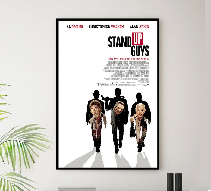 Stand Up Guys 2012 - Al Pacino - Netherlands - Classic Movie Poster