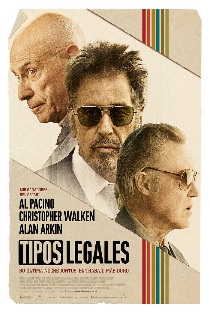 Stand Up Guys 2012 - Al Pacino - Spain - Classic Movie Poster