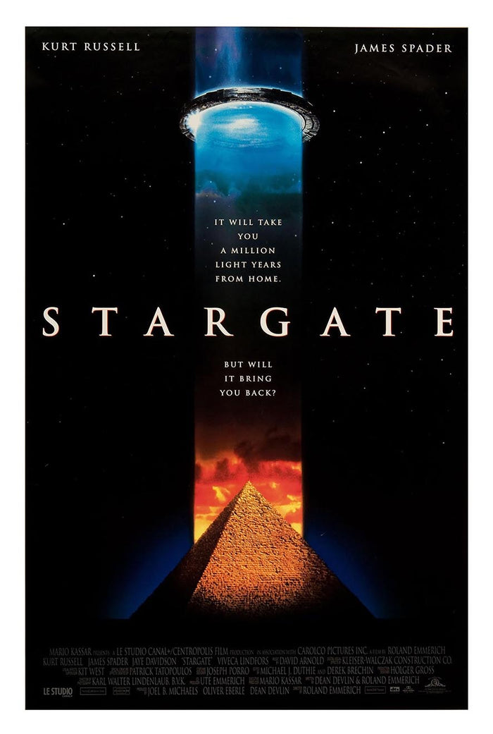 Stargate 1994 - Kane Russell - Vintage Classic Movie Poster