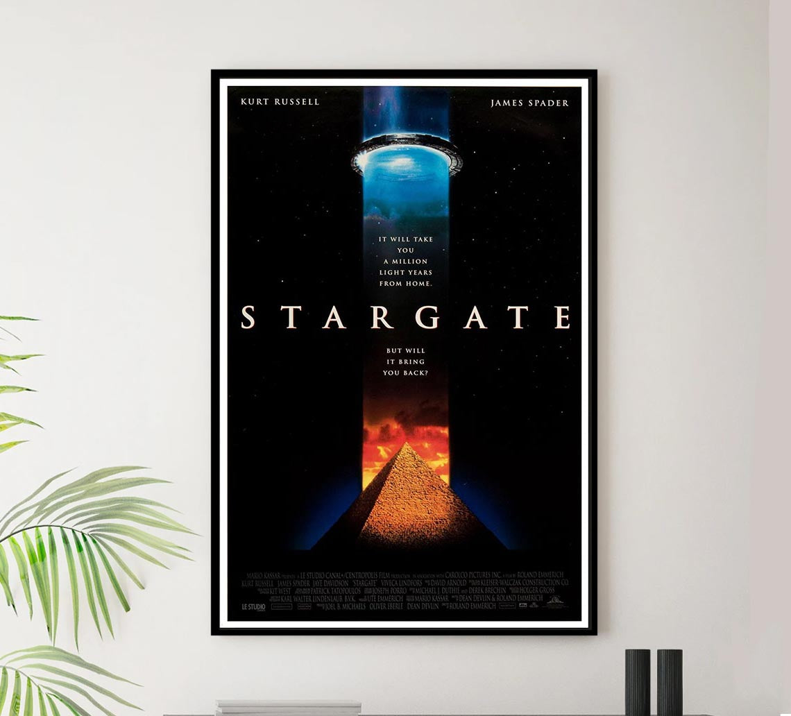Stargate 1994 - Kane Russell - Vintage Classic Movie Poster