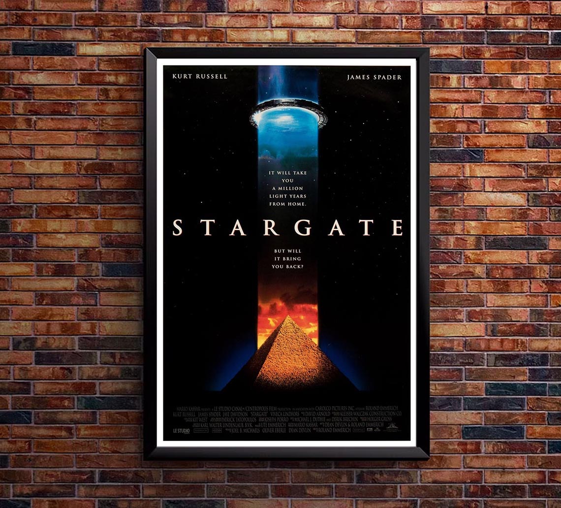 Stargate 1994 - Kane Russell - Vintage Classic Movie Poster