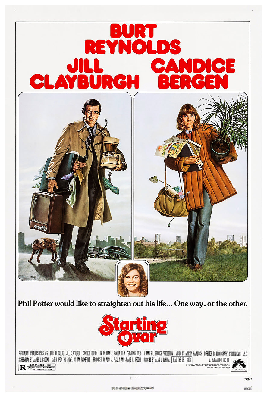 Starting Over 1979 - Classic Movie Poster