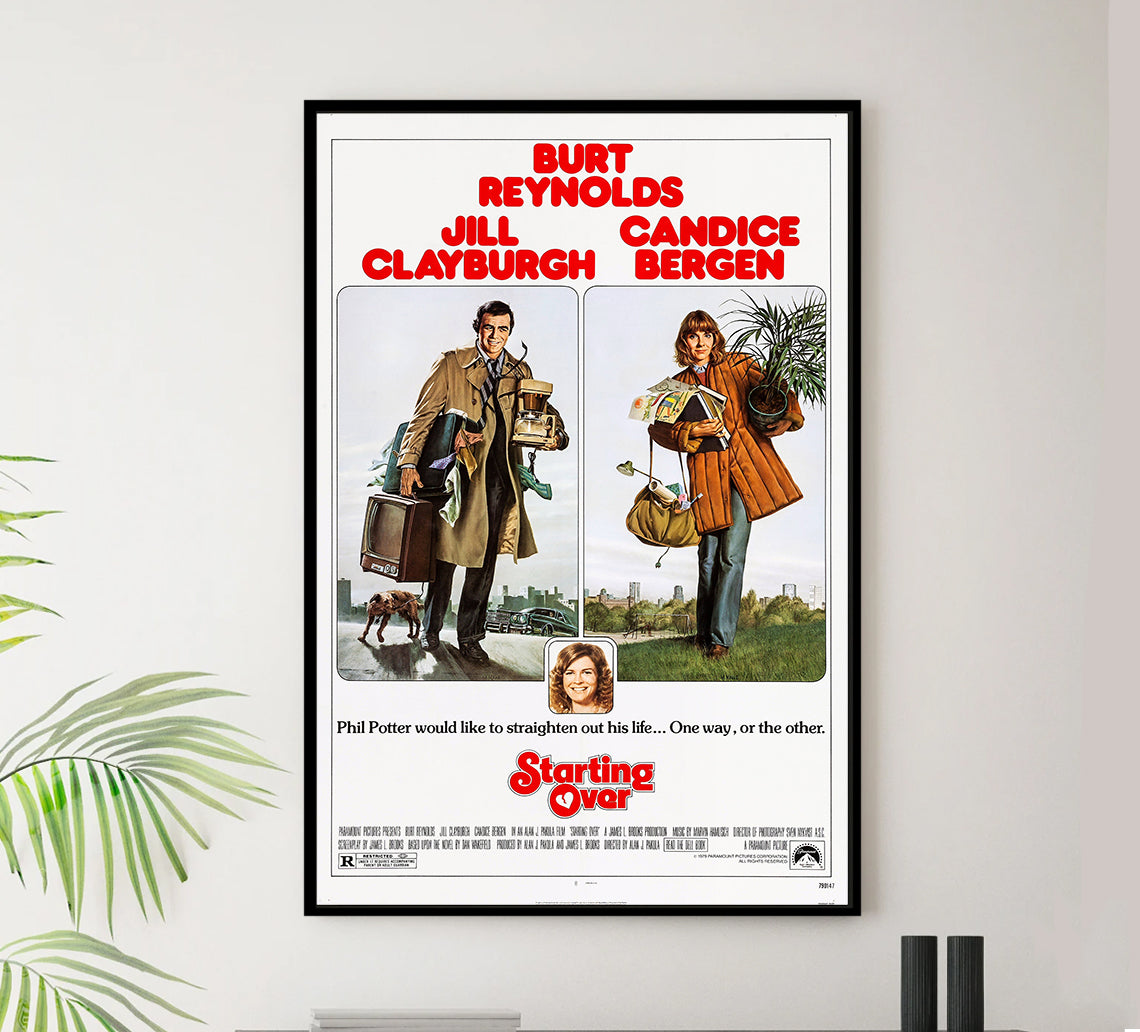 Starting Over 1979 - Classic Movie Poster
