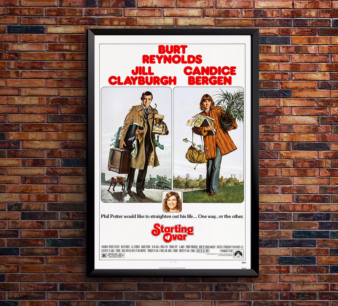 Starting Over 1979 - Classic Movie Poster