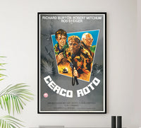 Steiner - Das eiserne Kreuz, 2. Teil 1979 - Richard Burton - Spain - Classic Movie Poster