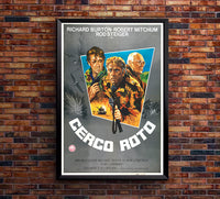 Steiner - Das eiserne Kreuz, 2. Teil 1979 - Richard Burton - Spain - Classic Movie Poster