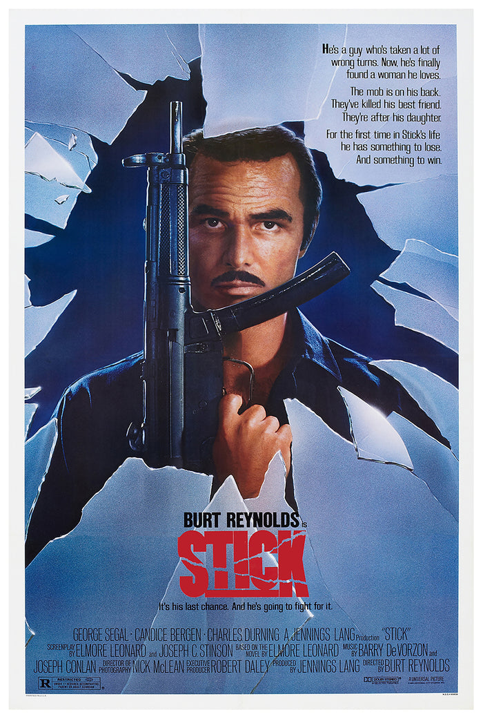 Stick 1985 - Classic Movie Poster