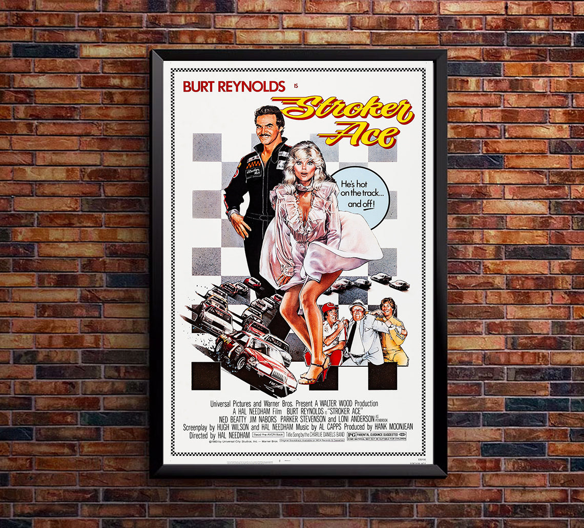 Stroker Ace 1983 - Classic Movie Poster – Lost Island Trading Company