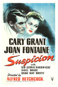 Suspicion 1941 - Hitchcock - US - Classic Movie Poster