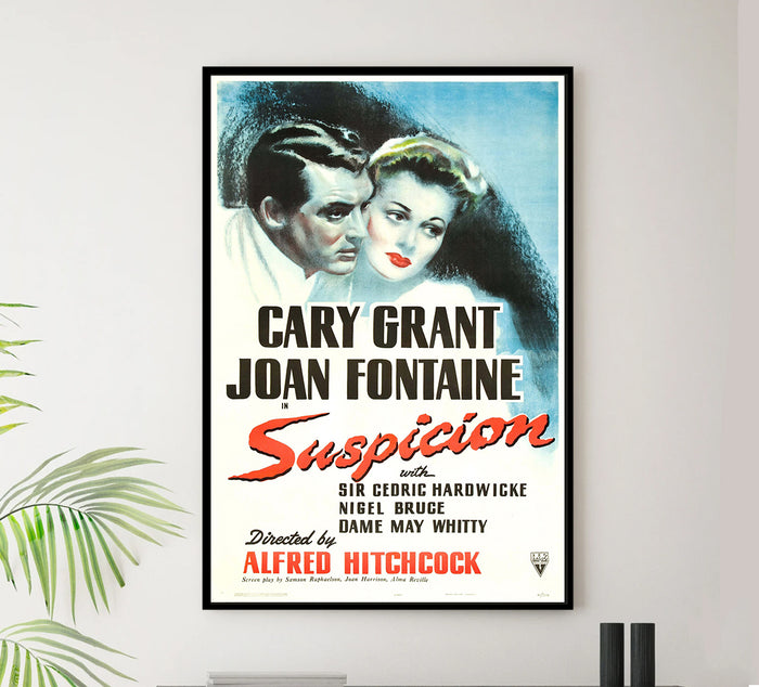 Suspicion 1941 - Hitchcock - US - Classic Movie Poster