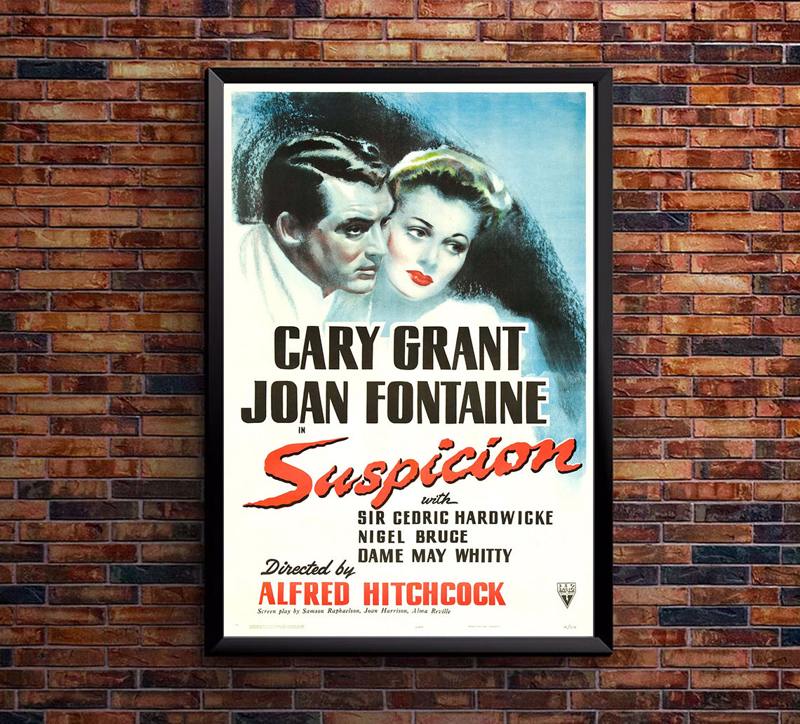 Suspicion 1941 - Hitchcock - US - Classic Movie Poster