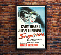 Suspicion 1941 - Hitchcock - US - Classic Movie Poster