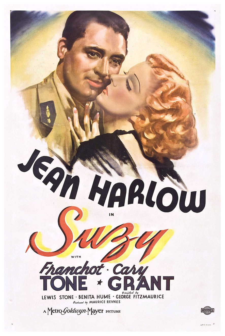 Suzy 1936 - Cary Grant -US - Classic Movie Poster