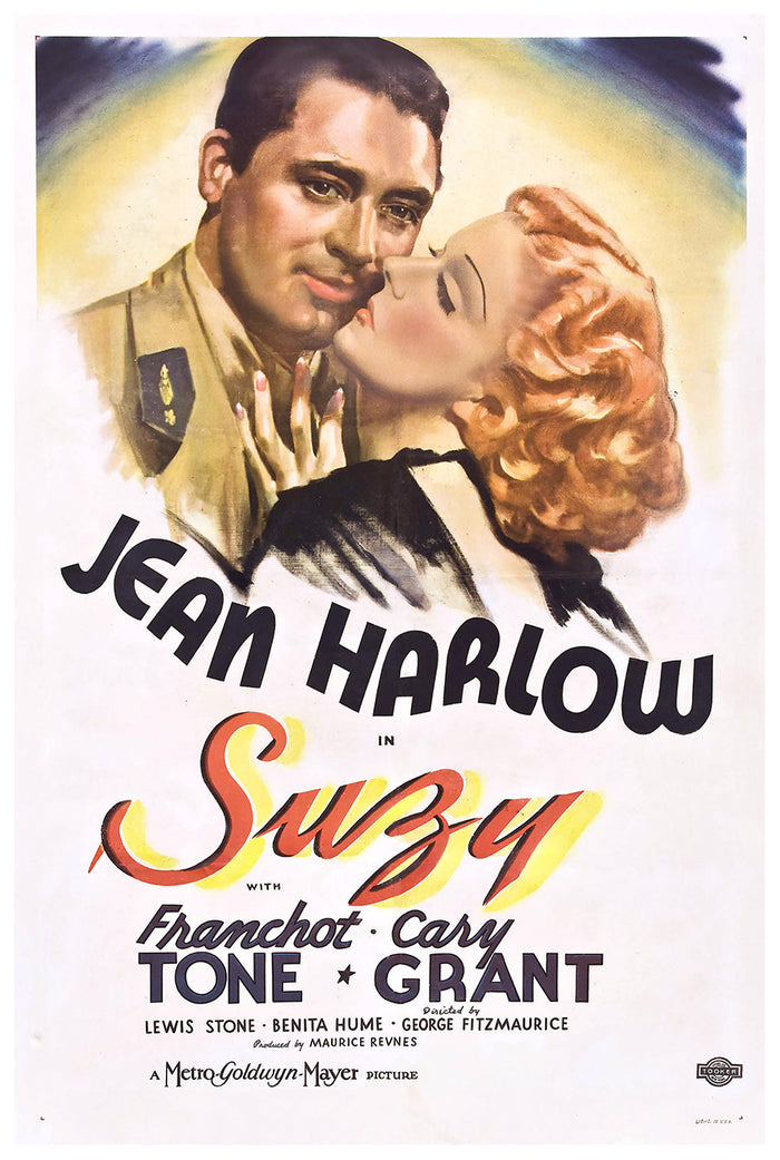 Suzy 1936 - Cary Grant -US - Classic Movie Poster